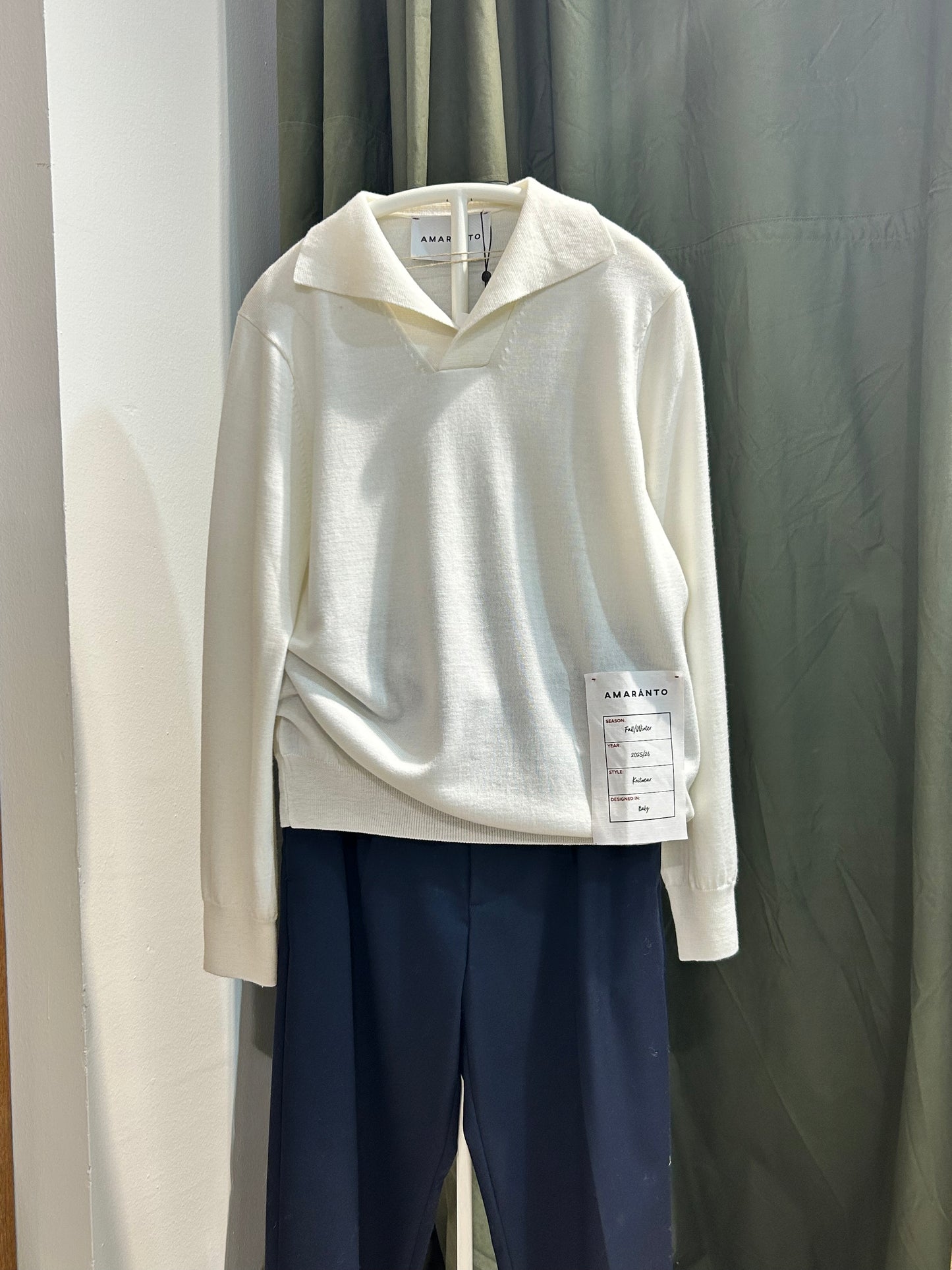 AMARÁNTO Polo Sweater B9F0025