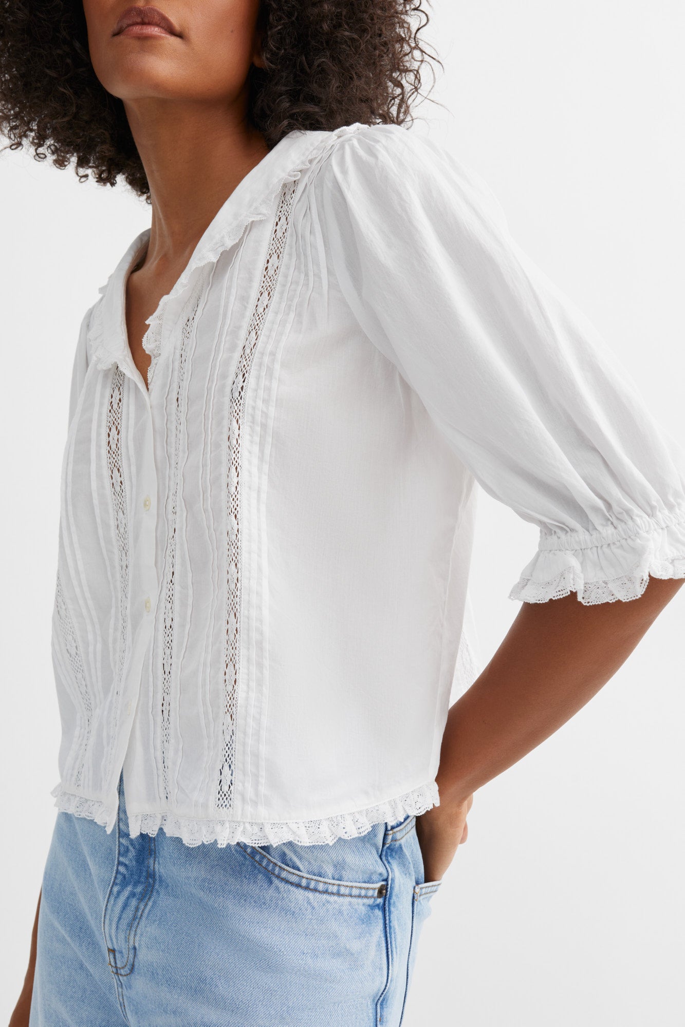 SKALL Magnolia Short Sleeve Blouse
