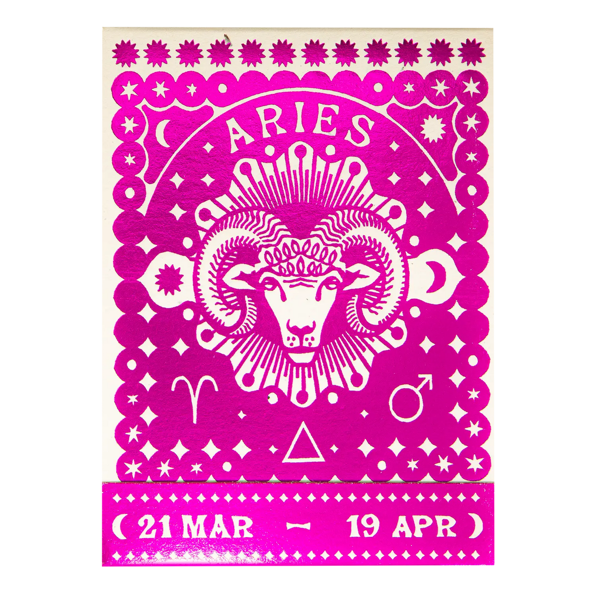 Archivist Aries Zodiac Matchbook