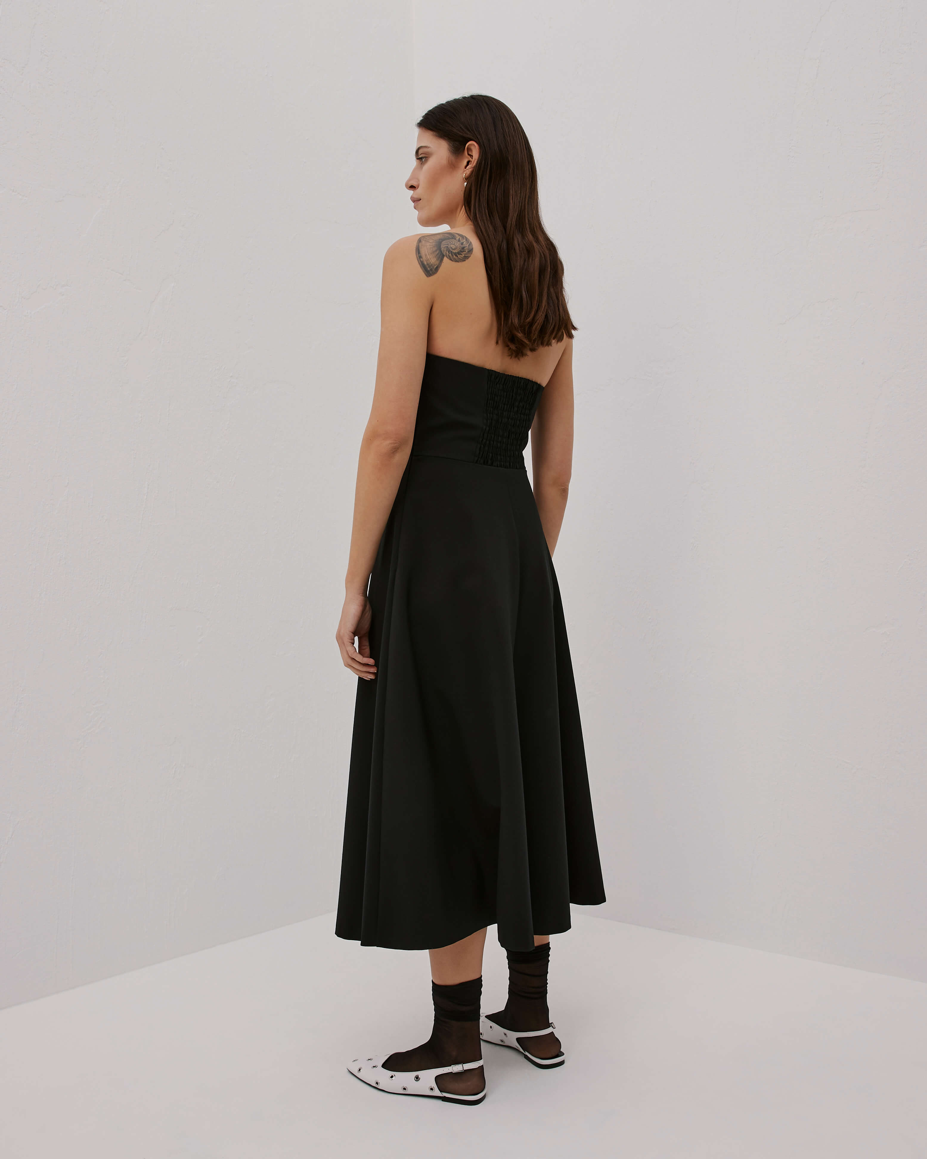 Beatrice Twill Bustier Dress 6364