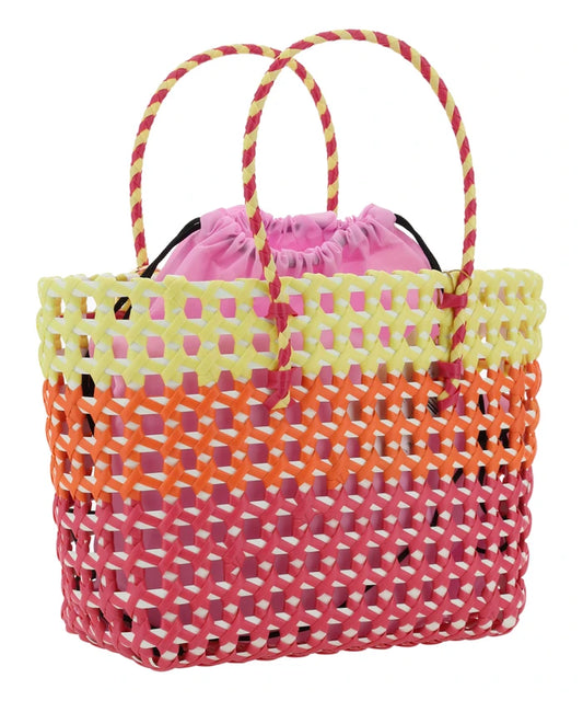 La Milanesa Negroni Small Fuxia/Arancio/Giallo