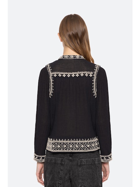 SEA NY Mille Embroidery Top