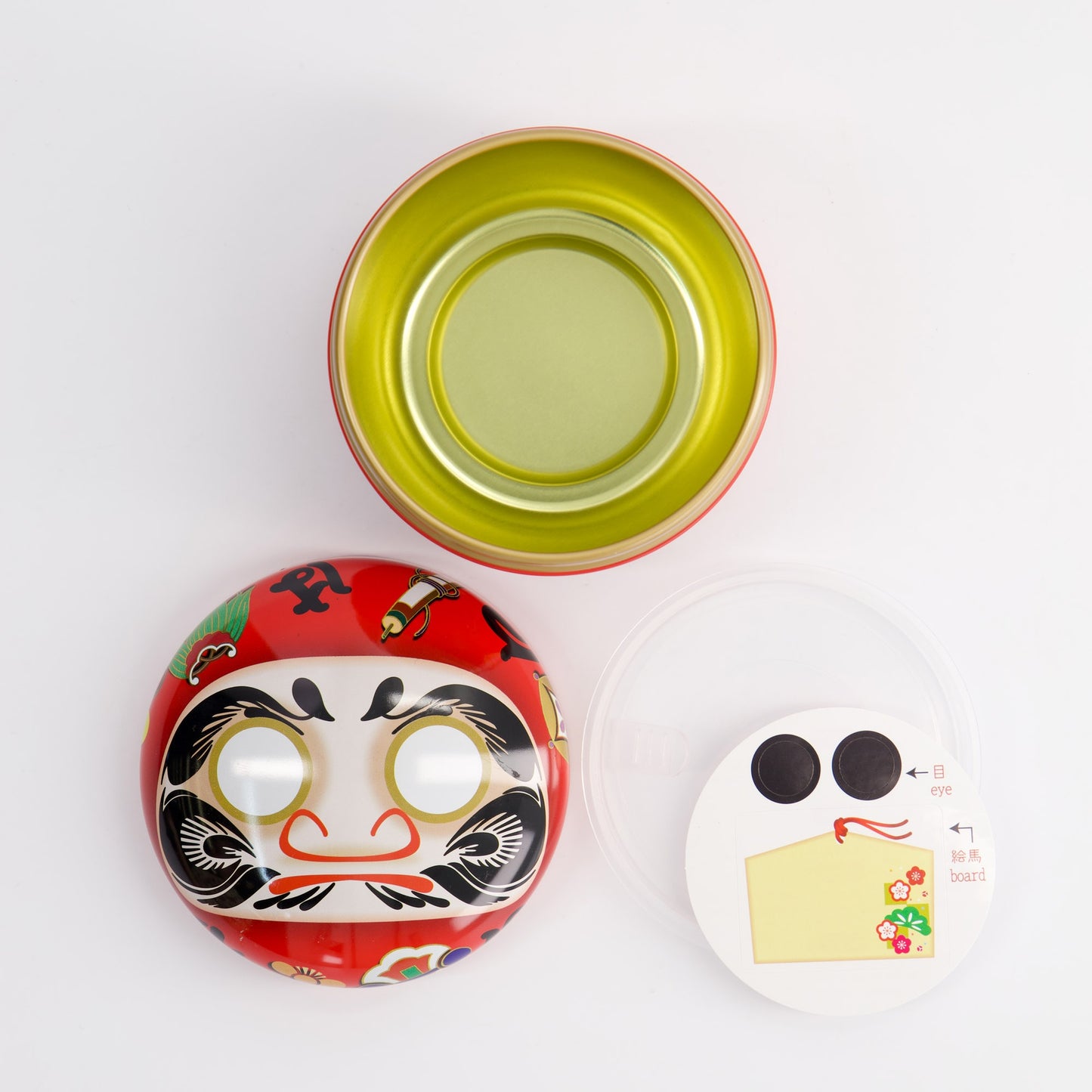 Tokyo Design Studio Daruma Tea Container Red