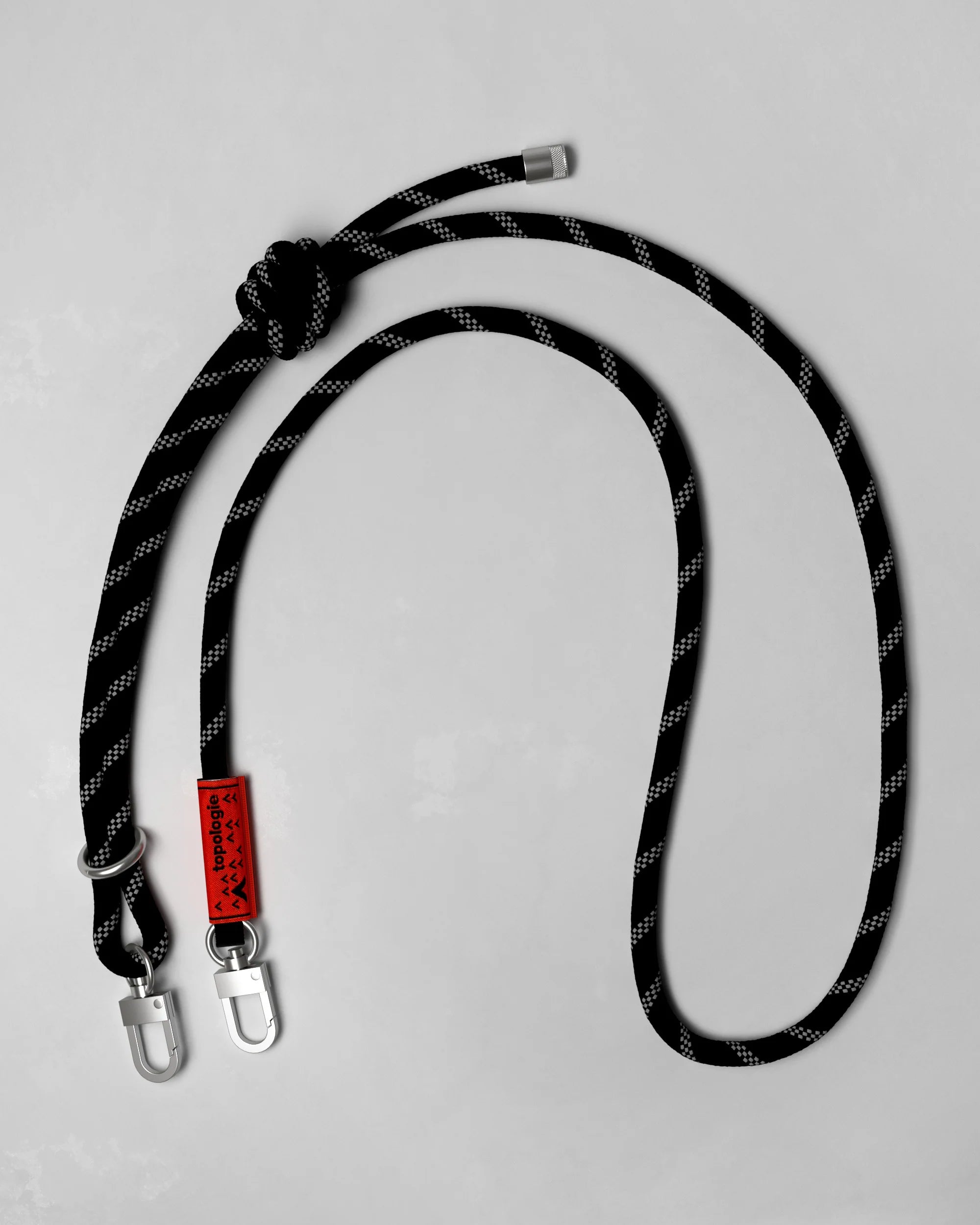 TOPOLOGIE 8.0mm Rope Strap Black Reflective