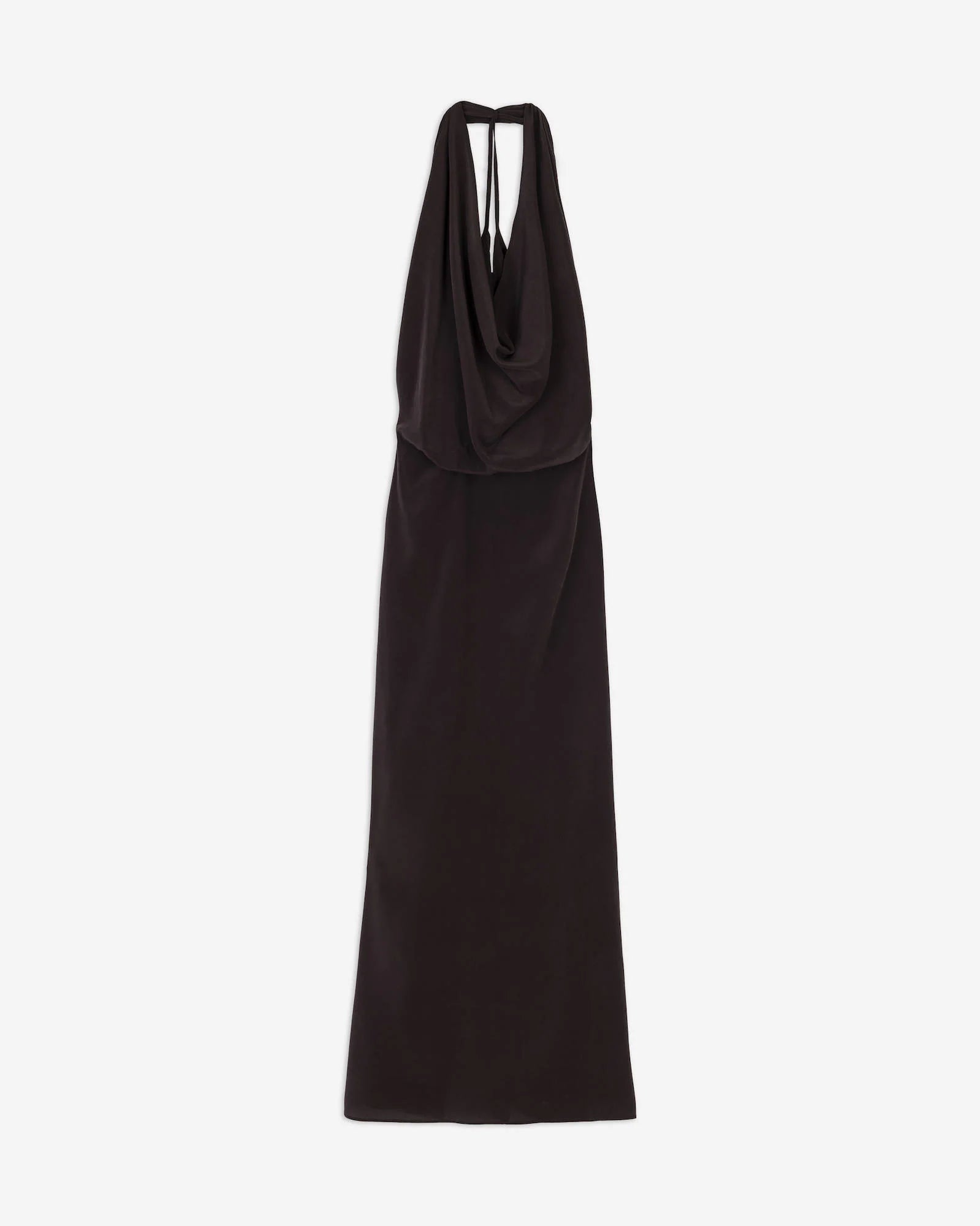 Alysi Silk Halter Dress
