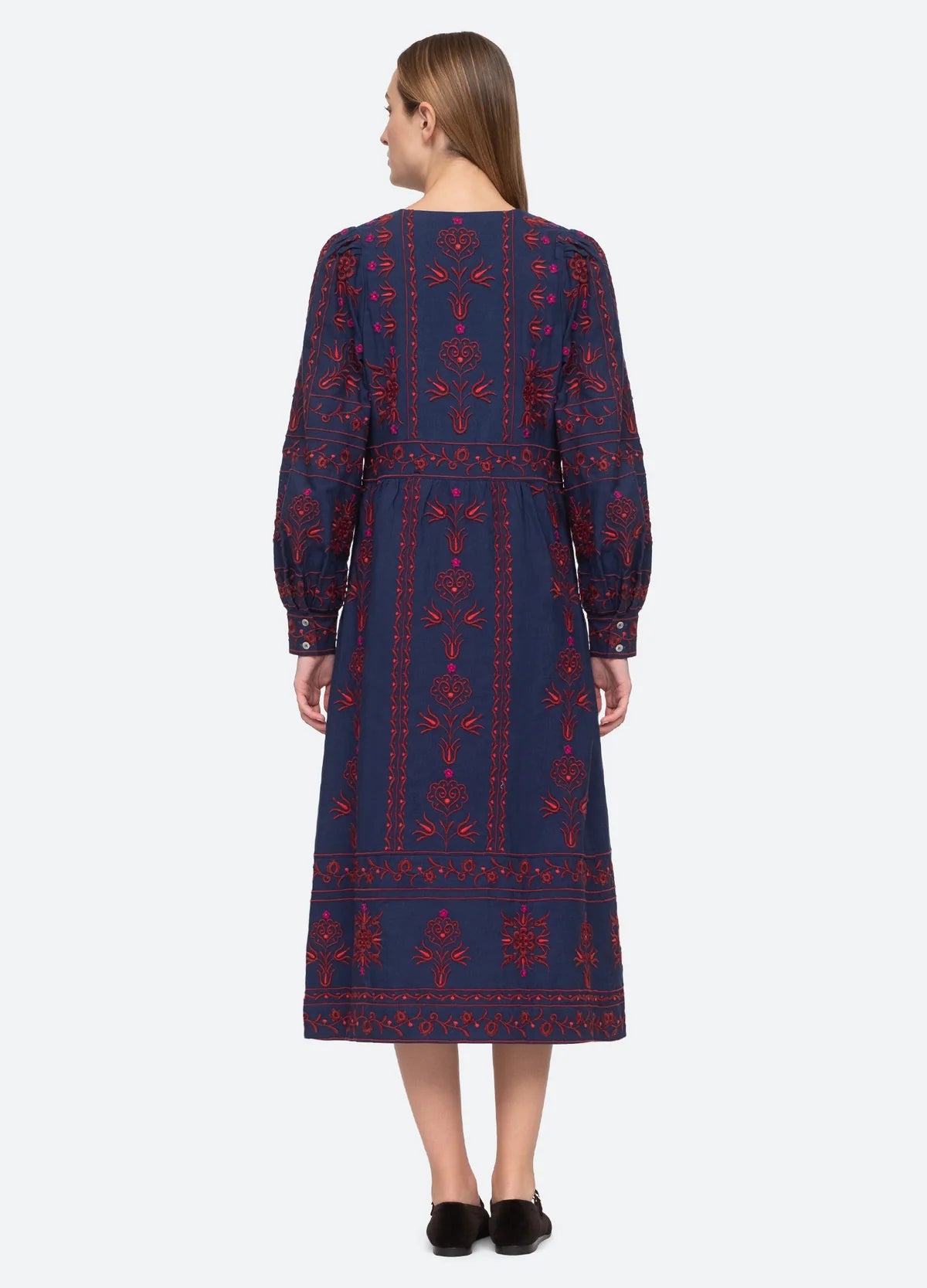 SEA NY Petunia Embroidery Dress