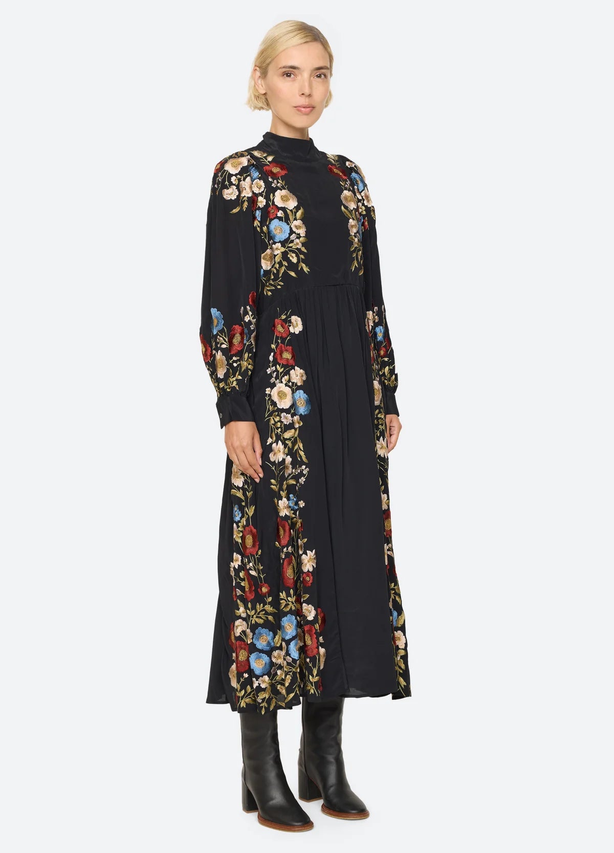 SEA NY Ruwa Embroidered Dress