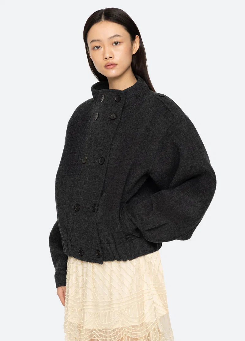 SEA NY Lona Wool Short Coat