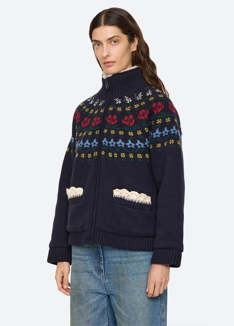 SEA NY Preston Sherpa Jacket