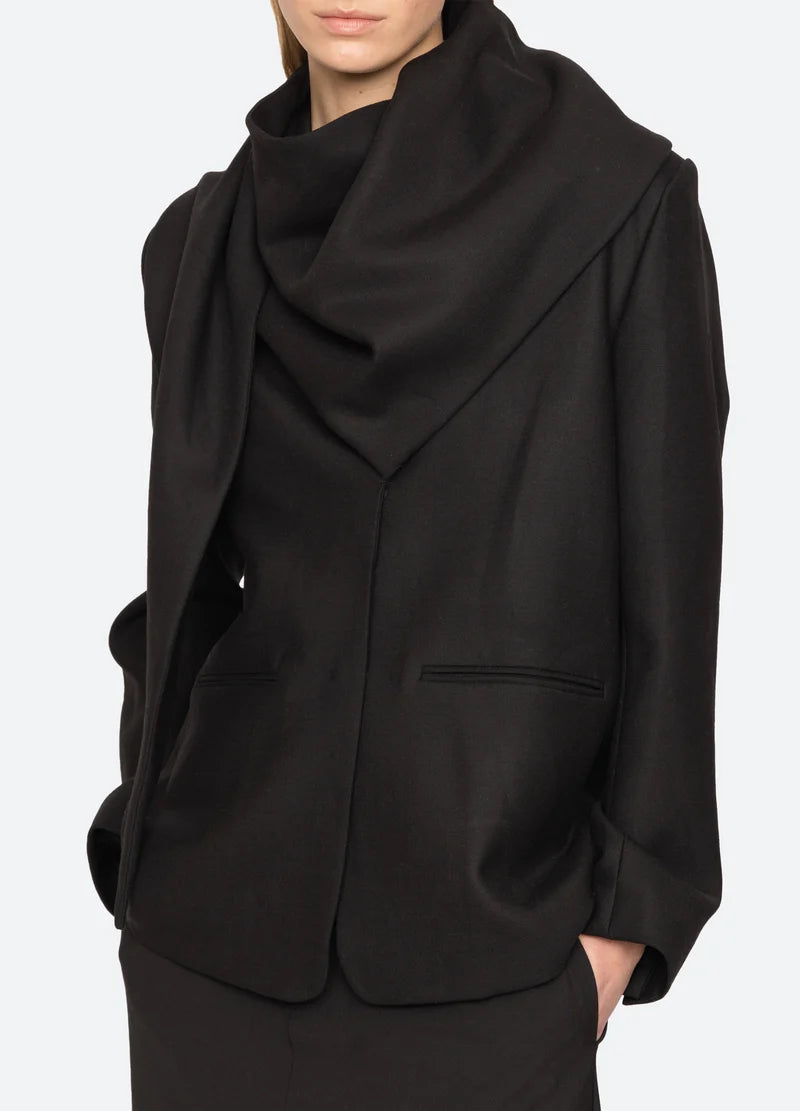 SEA NY Remi Scarf Blazer