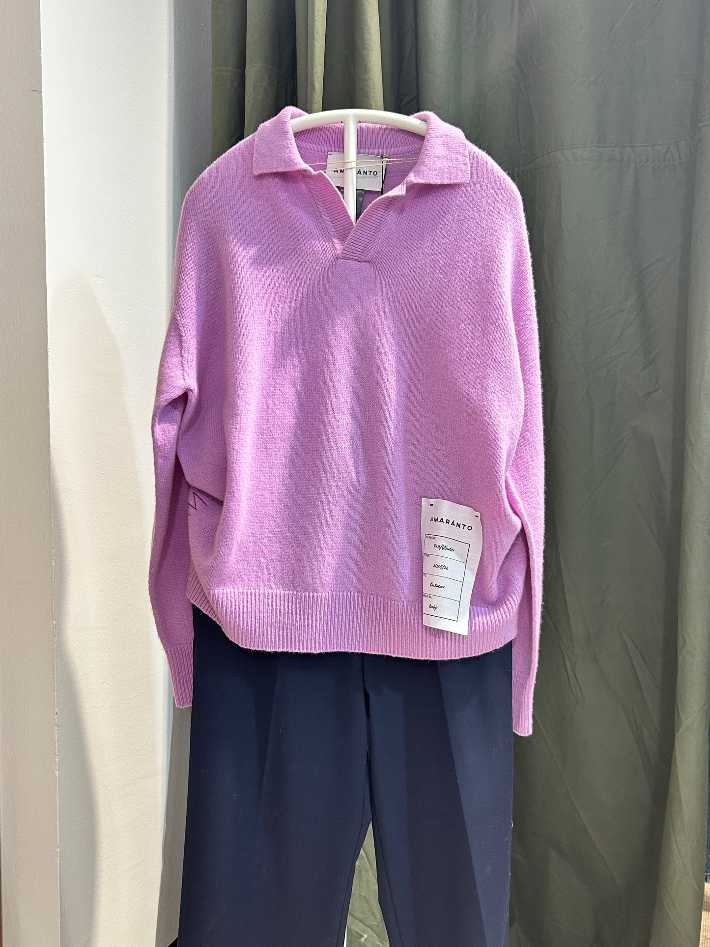 AMARÁNTO Polo Sweater B9F0009