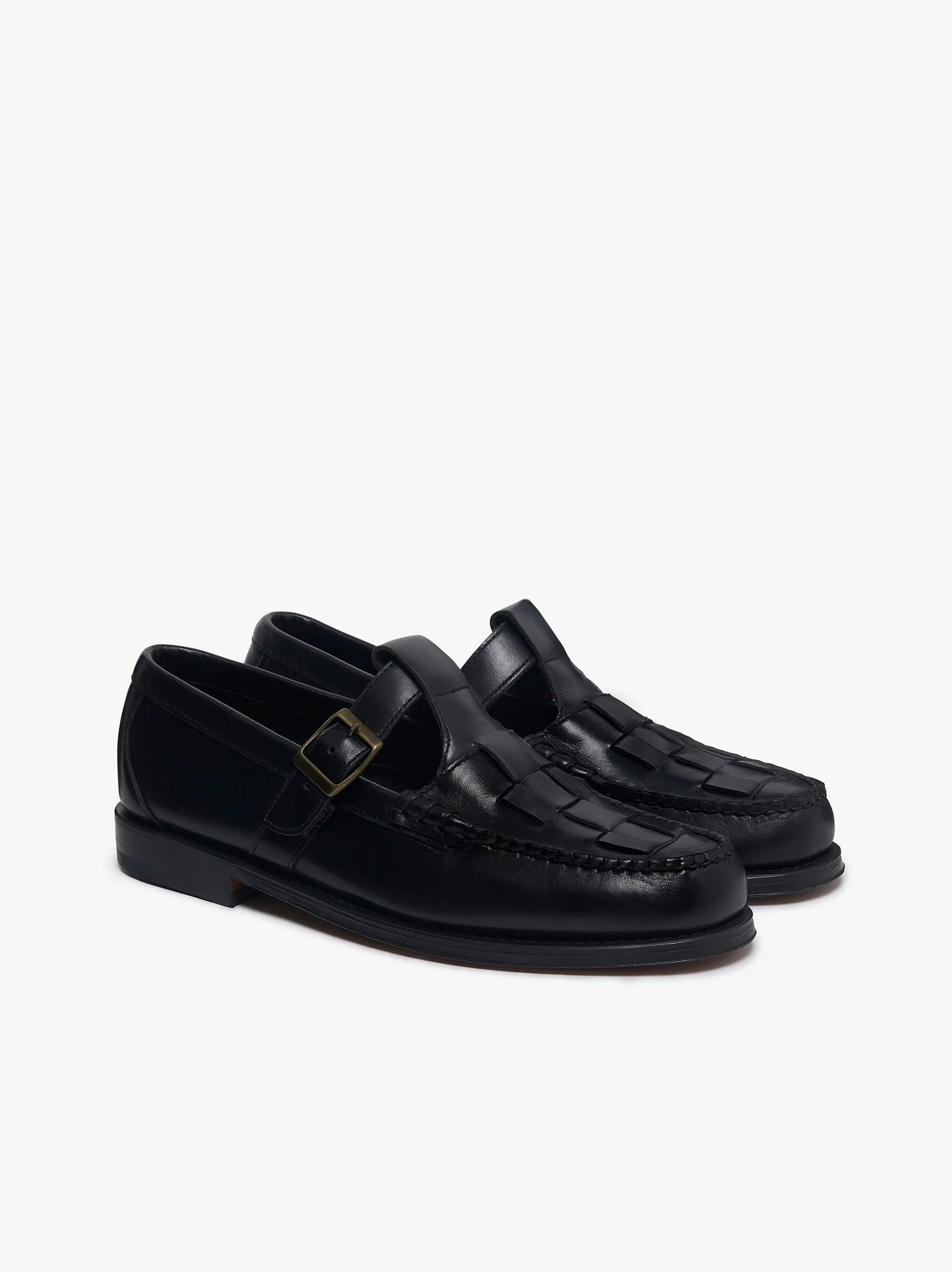 GH Bass Weejun Heritage Fisherman BA11003 - black