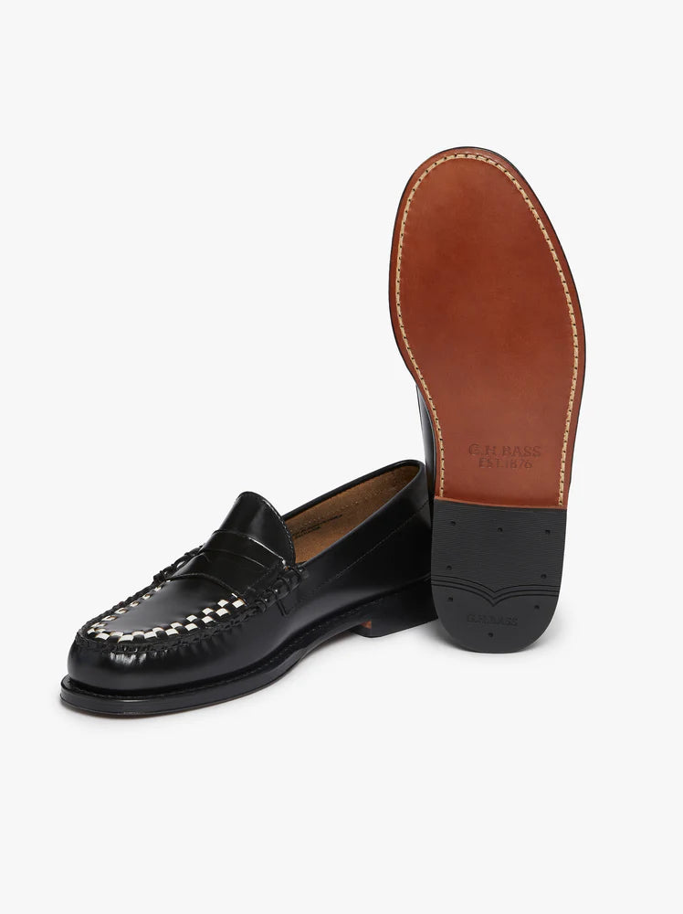 GH Bass Weejuns Larson Weave Loafers