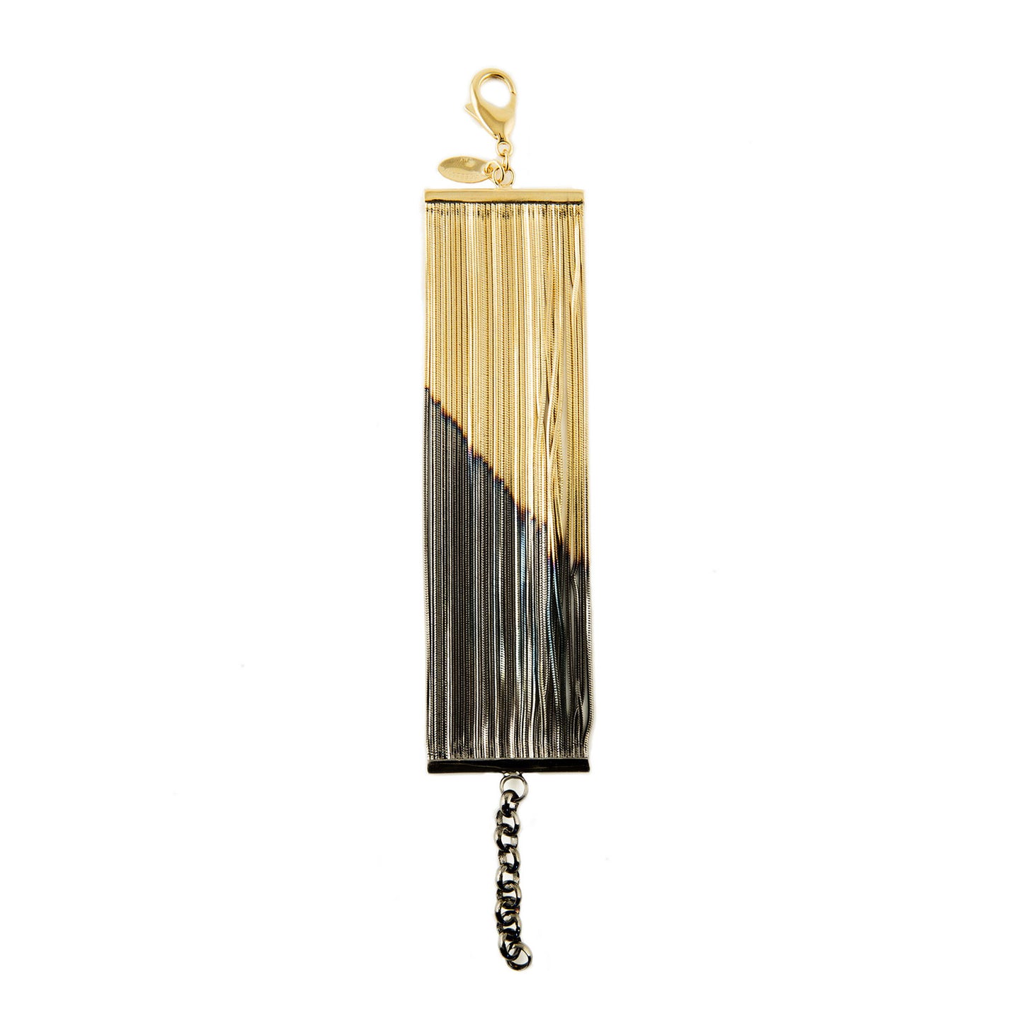 Iosselliani BC 181/14 SS Multiwire brass flat bracelet