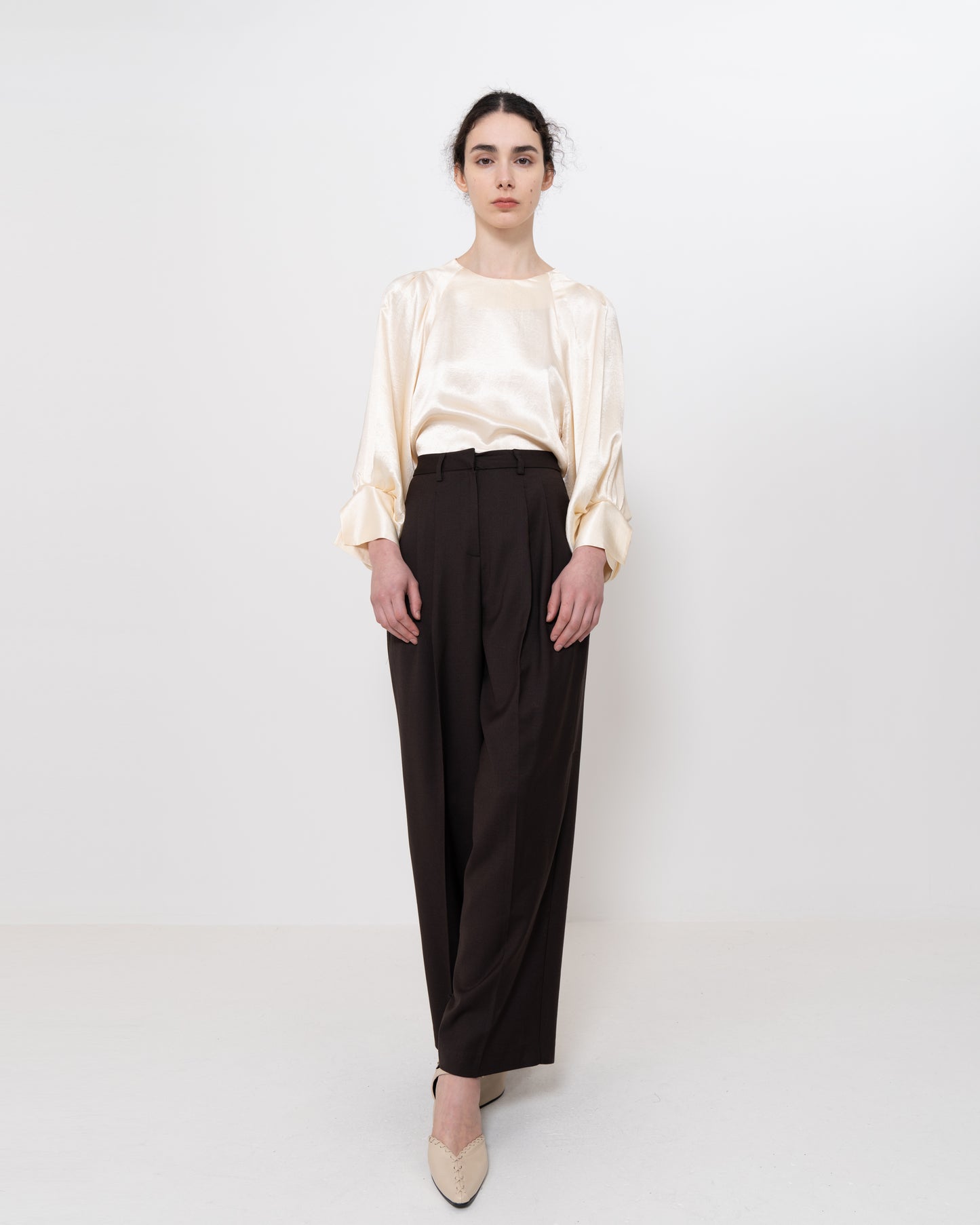 Emin + Paul Volume Sleeve Blouse BL1615