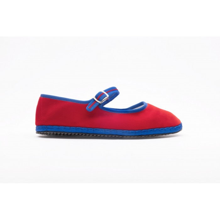 Drogheria Crivellini Mary Jane Bicolor Red+Royal