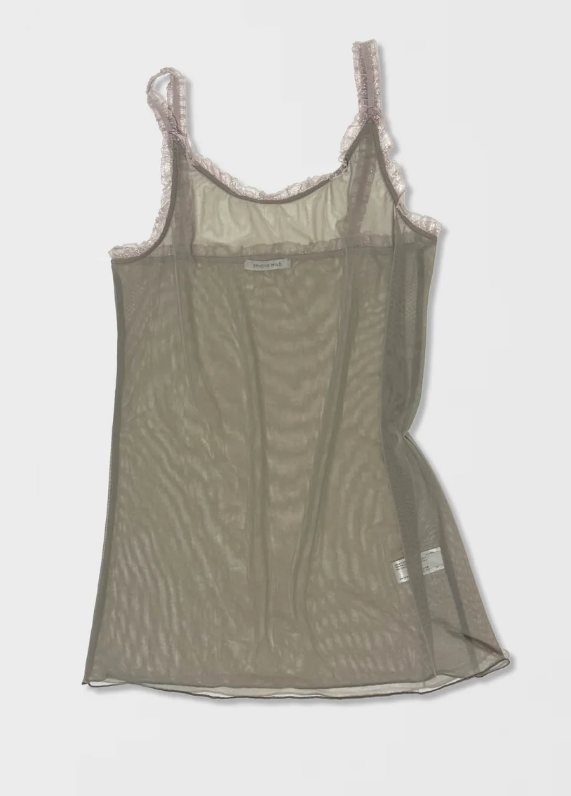 Simone Wild Mesh Cami Top