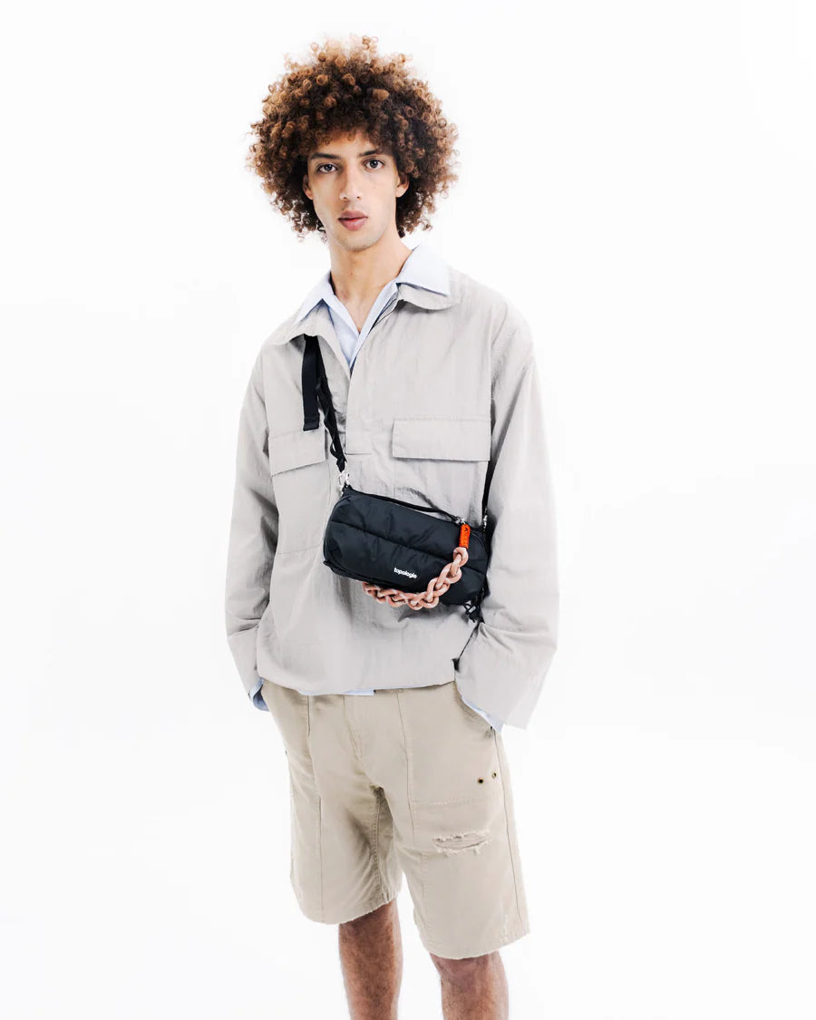 TOPOLOGIE Bottle Sacoche Medium Black Dry