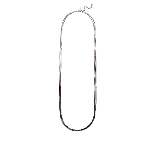 Iosselliani C945S/21 SS 5 Wires Silver Long necklace