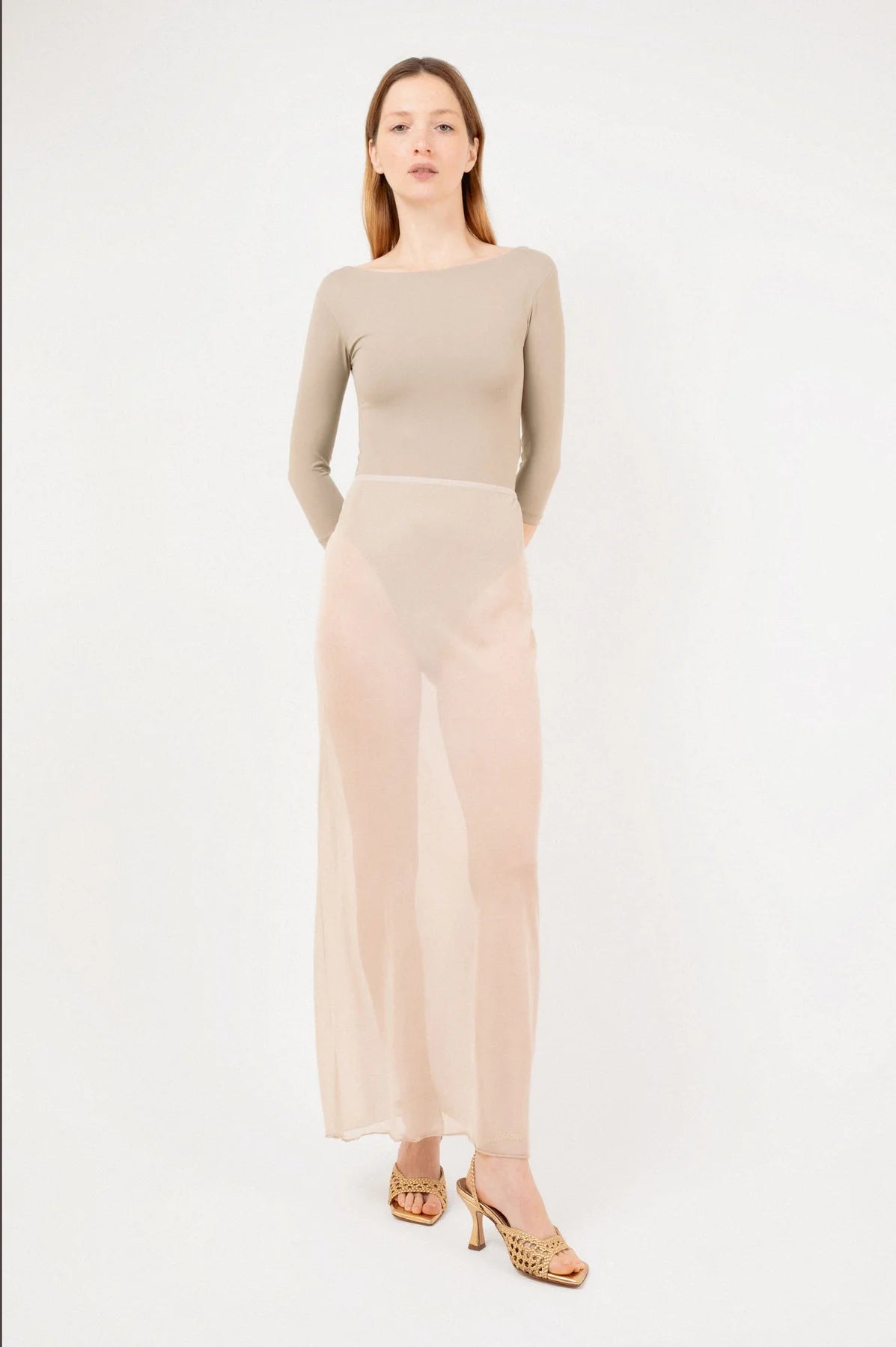 Martinez Caterina Woven Leather Sandals