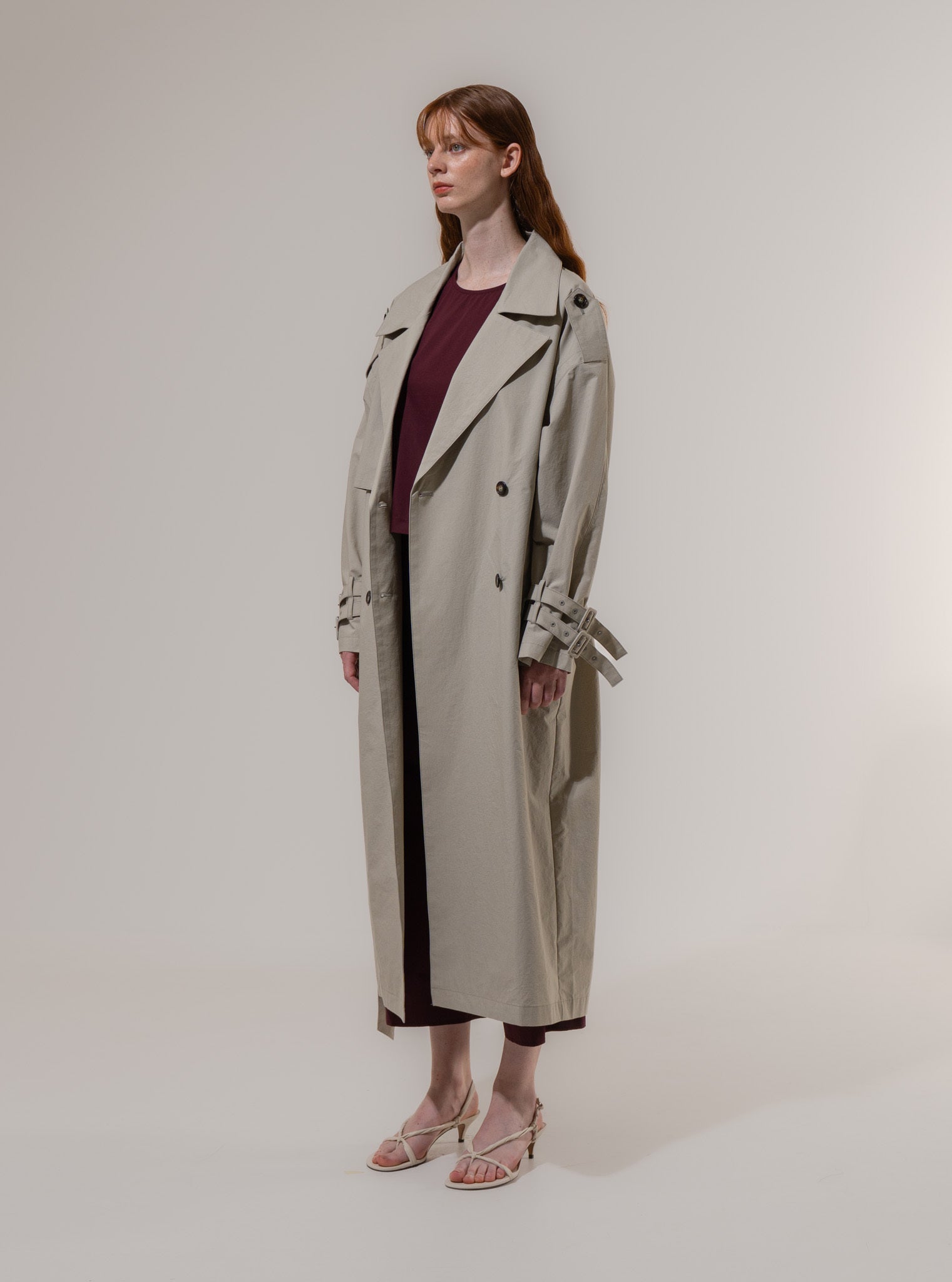 Emin + Paul Storm Flap Trench Coat