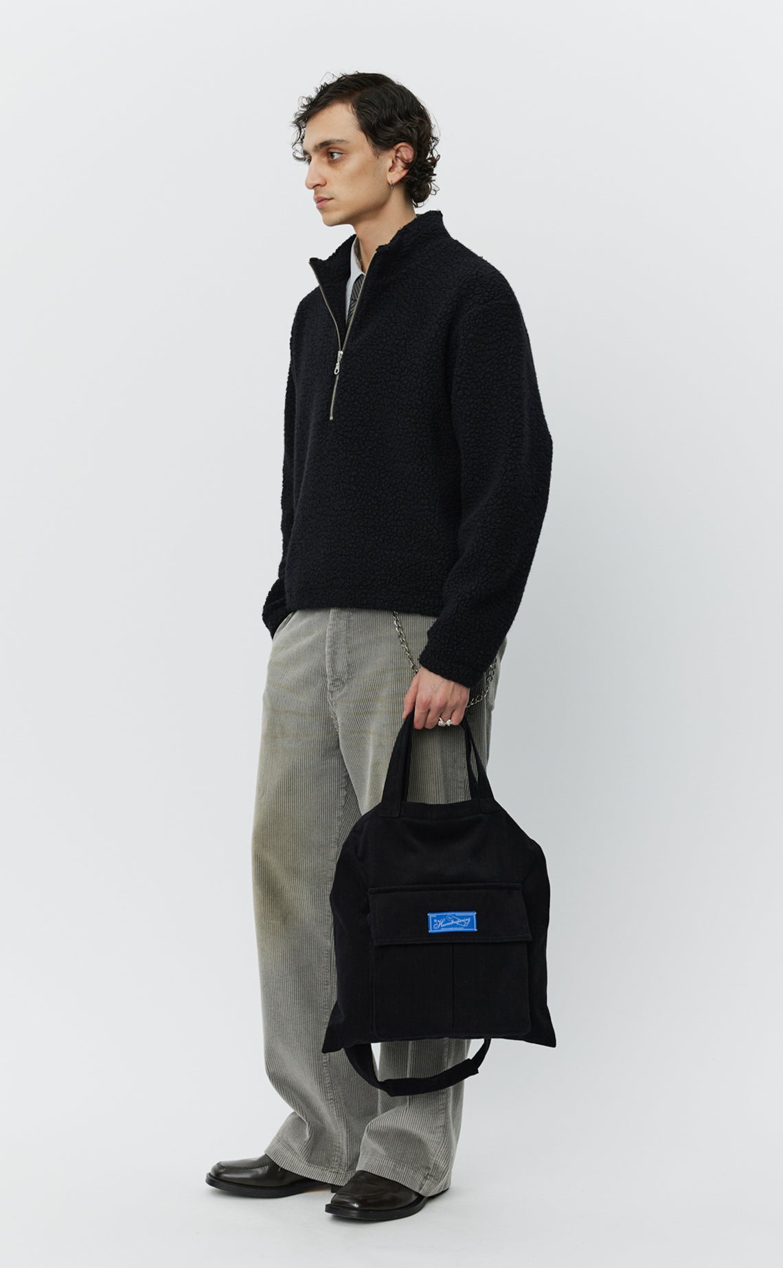 MFPEN Common Half Zip Sweater