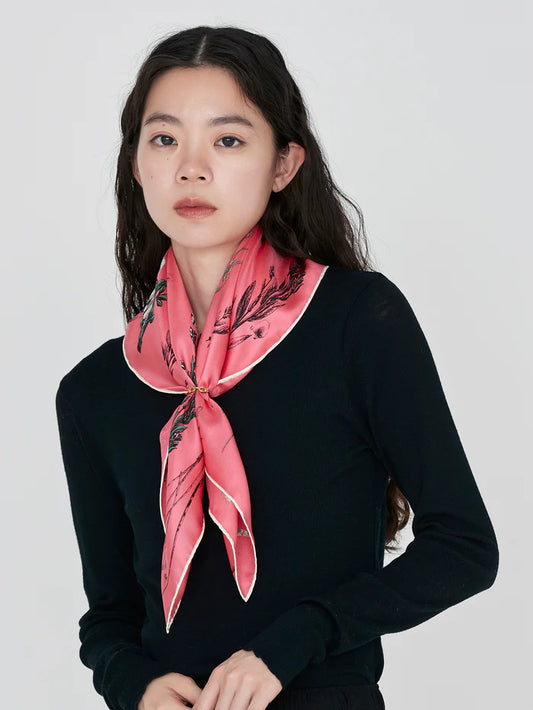 Manipuri Botanical 65x65 Pink