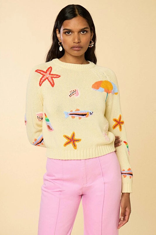 MANOUSH Shell Knit Sweater