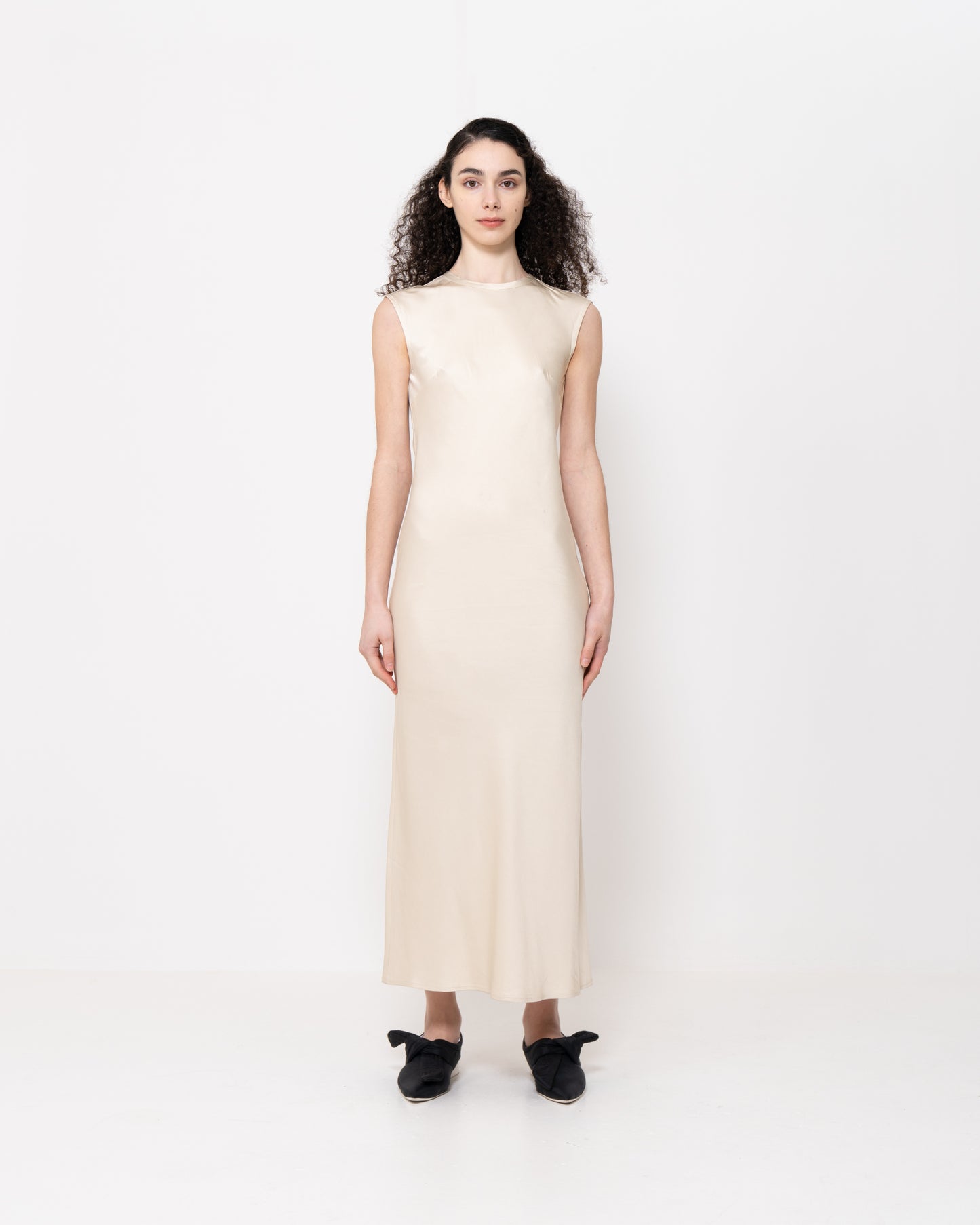 Emin + Paul Satin Slip Dress DR3106