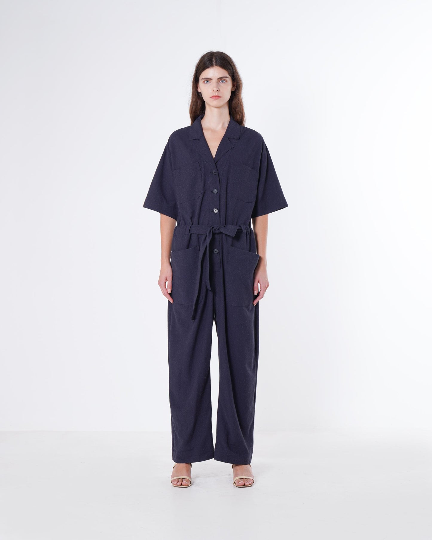 Emin + Paul Relaxed Belted Jumpsuit DR3201