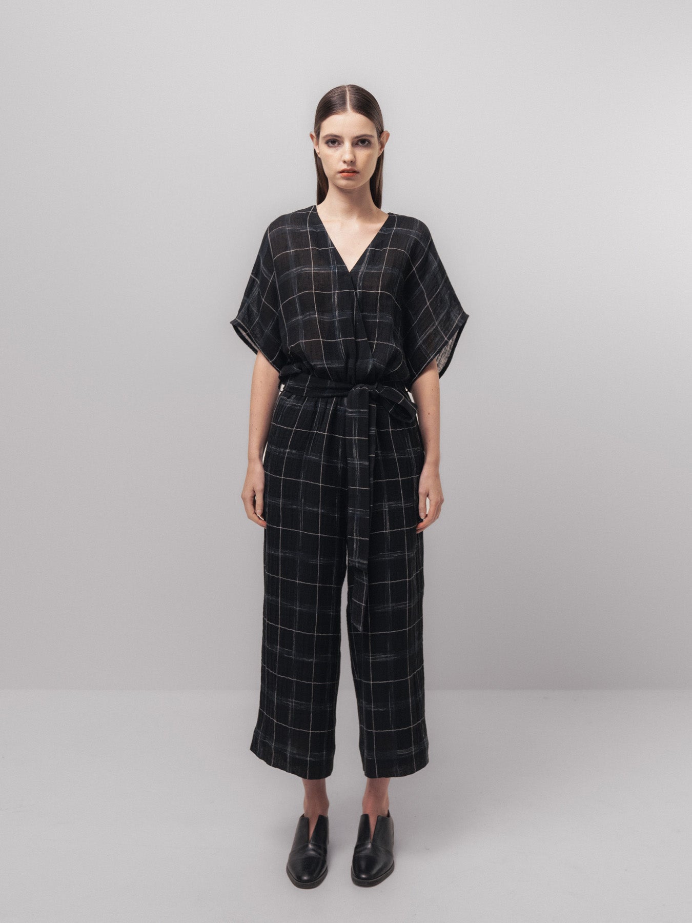 Emin + Paul V-Neck Jumpsuit DR3403