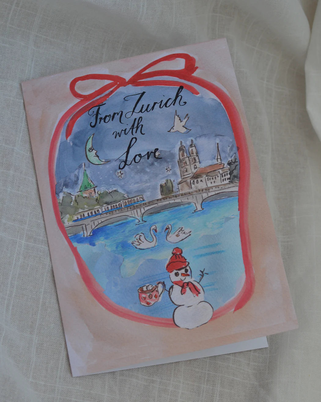 Family Affairs From Zurich with Love Card
