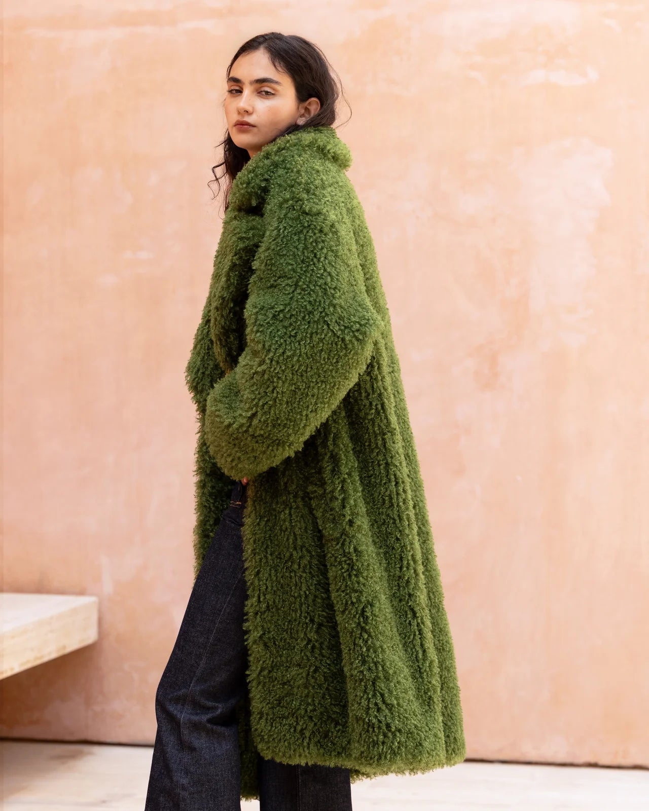 Mes Demoiselles Teddy Coat Jasmin