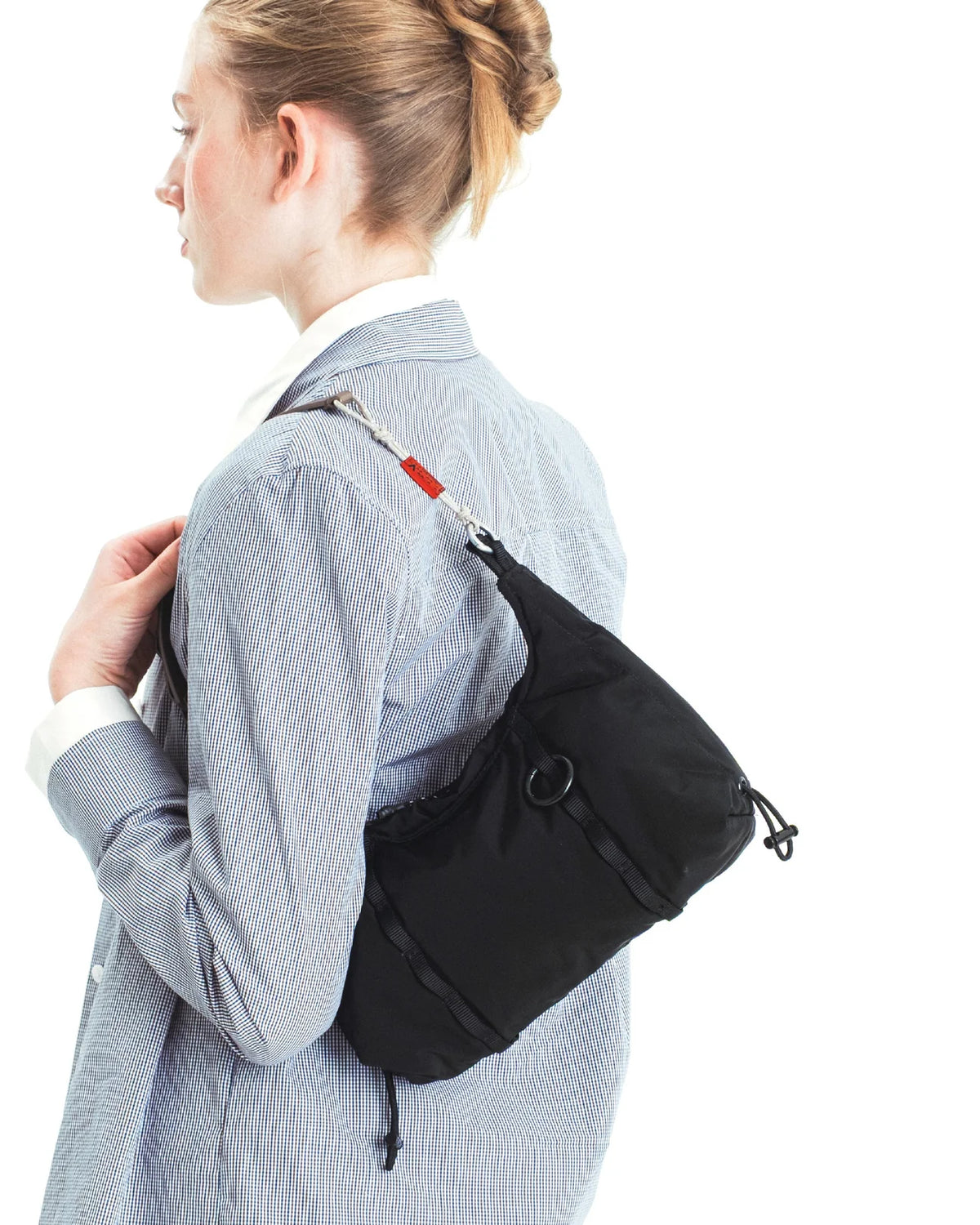 TOPOLOGIE Cloud Hobo XS Black / Tech Sateen