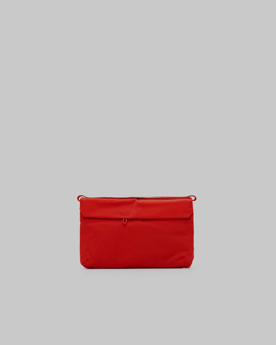TOPOLOGIE Flat Sacoche Small Topologie Red TechSateen