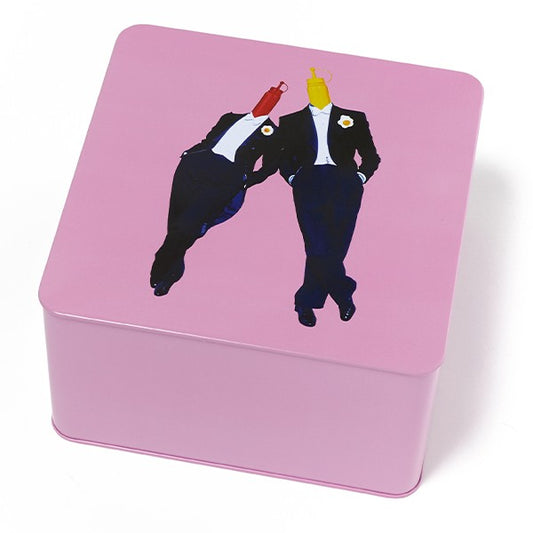 Gangzai Ketch & Mout Square tin GD547