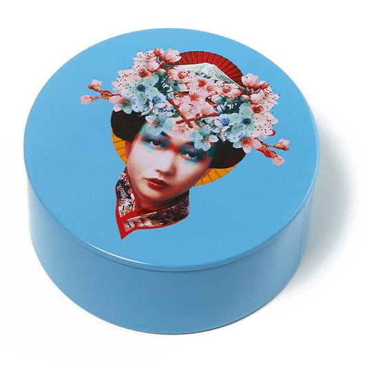 Gangzai Miss Fuji round tin GD553
