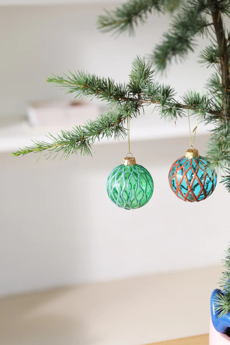 &K Ornament Dash Set of 4