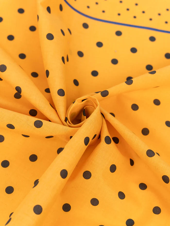 Manipuri Geome Dot 65x65 Yellow