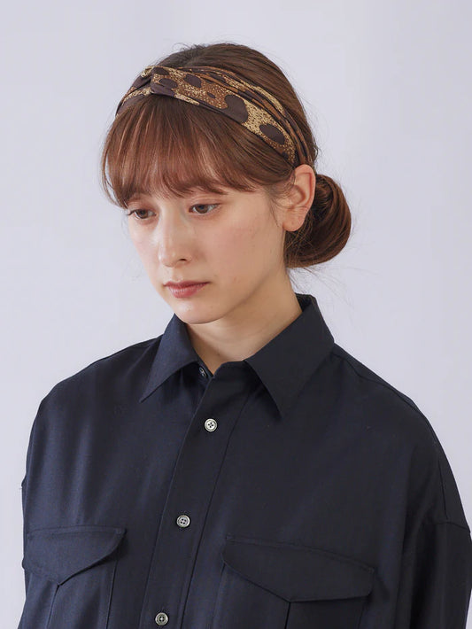 Manipuri Leopard 88x88 brown