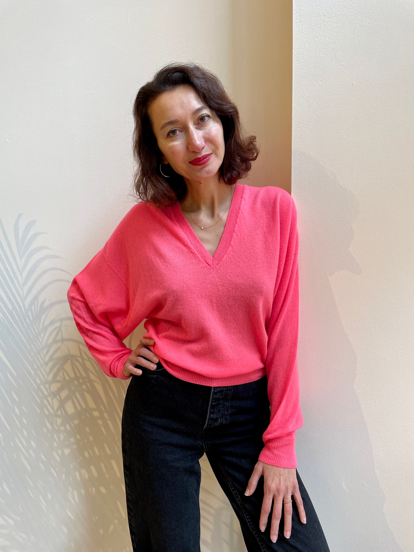 Alysi  V Neck Sweater 253402