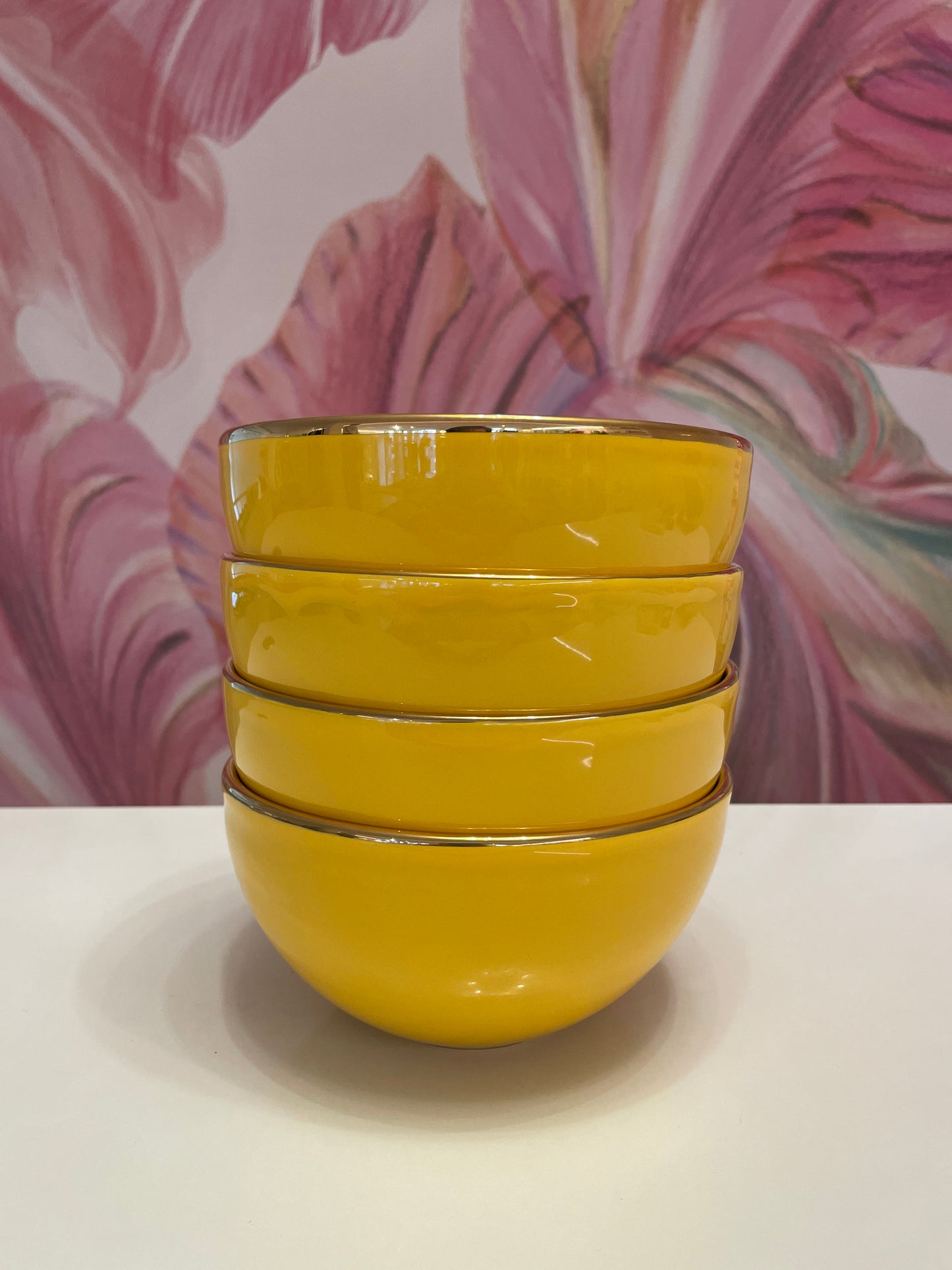 Arcucci Ceramic Bowl Yellow
