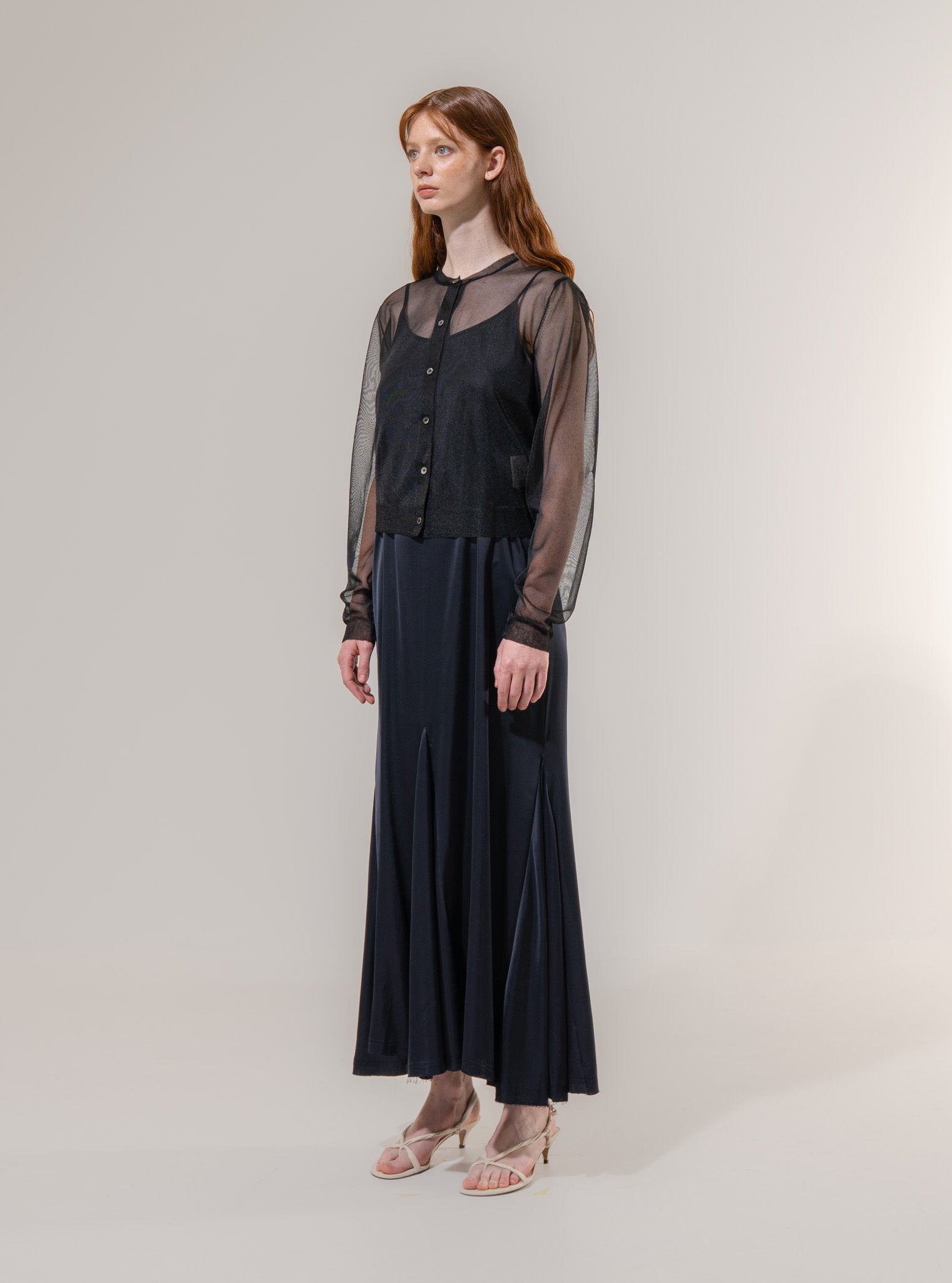 Emin + Paul Sheer Button Cardigan
