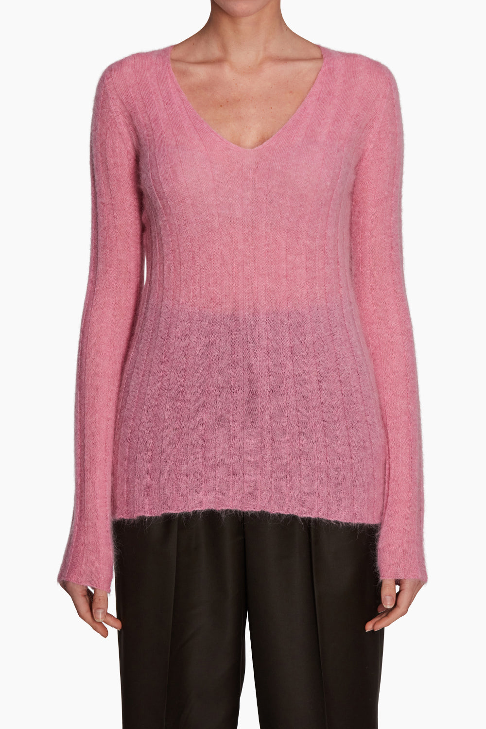 Roberto Collina V neck sweater P12102