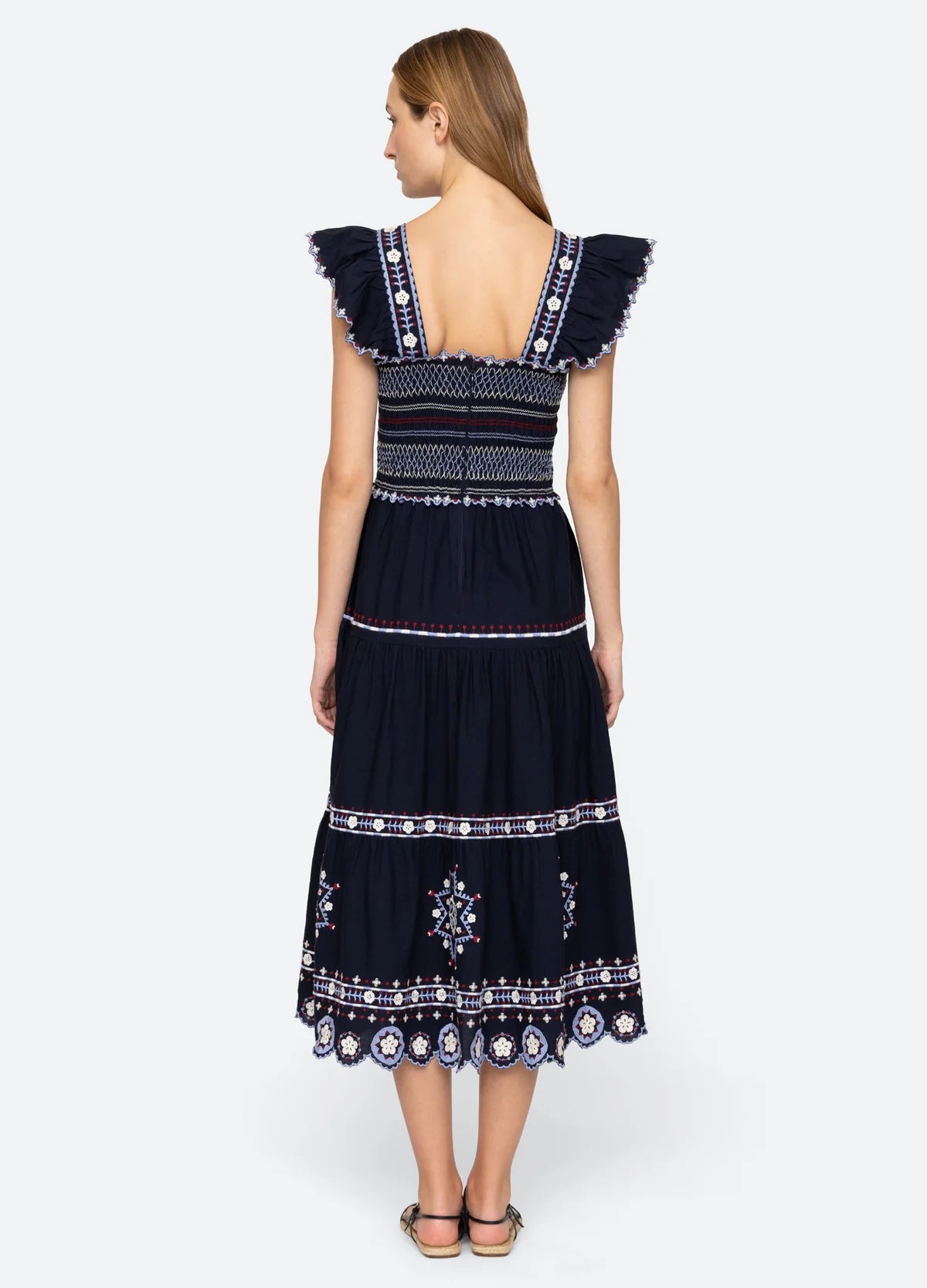 SEA NY Shaina Smocked Dress