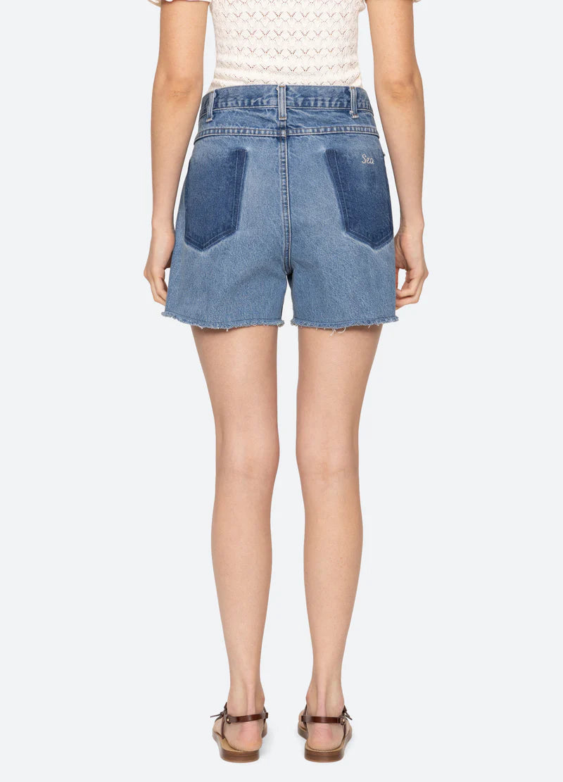 SEA NY Kara Shorts Denim