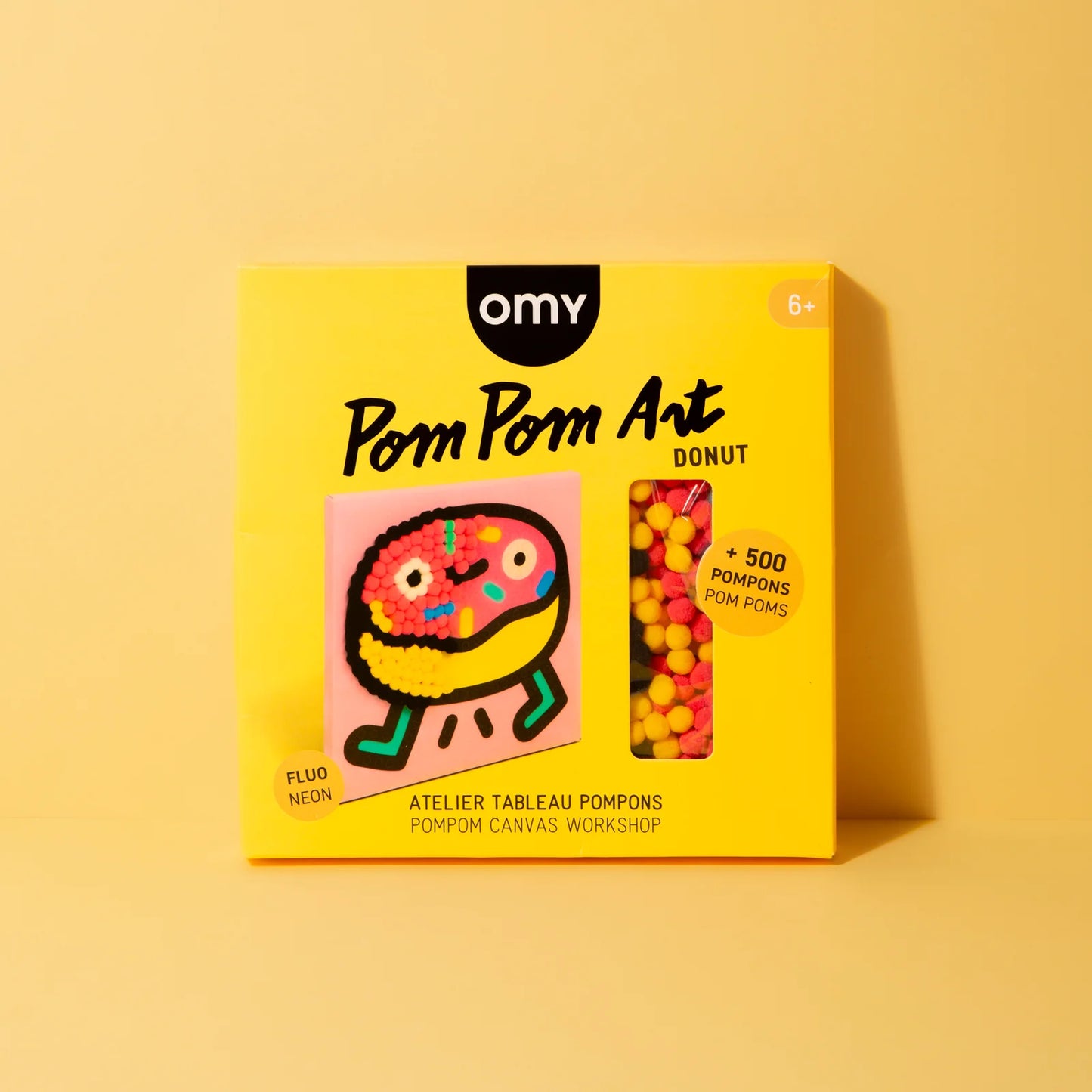 OMY Pom Pom Art Donut