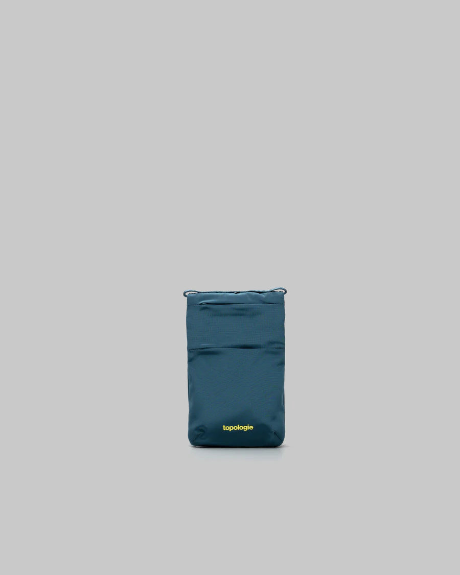 TOPOLOGIE Phone Sacoche Deep Teal Tech Sateen
