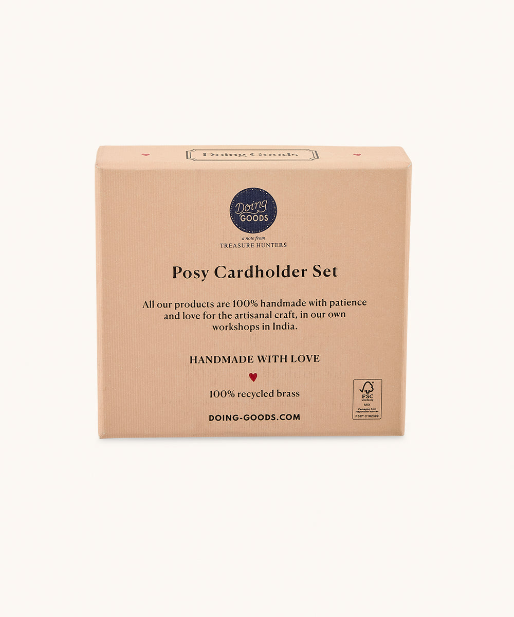 Posy Card Holder Set in Giftbox