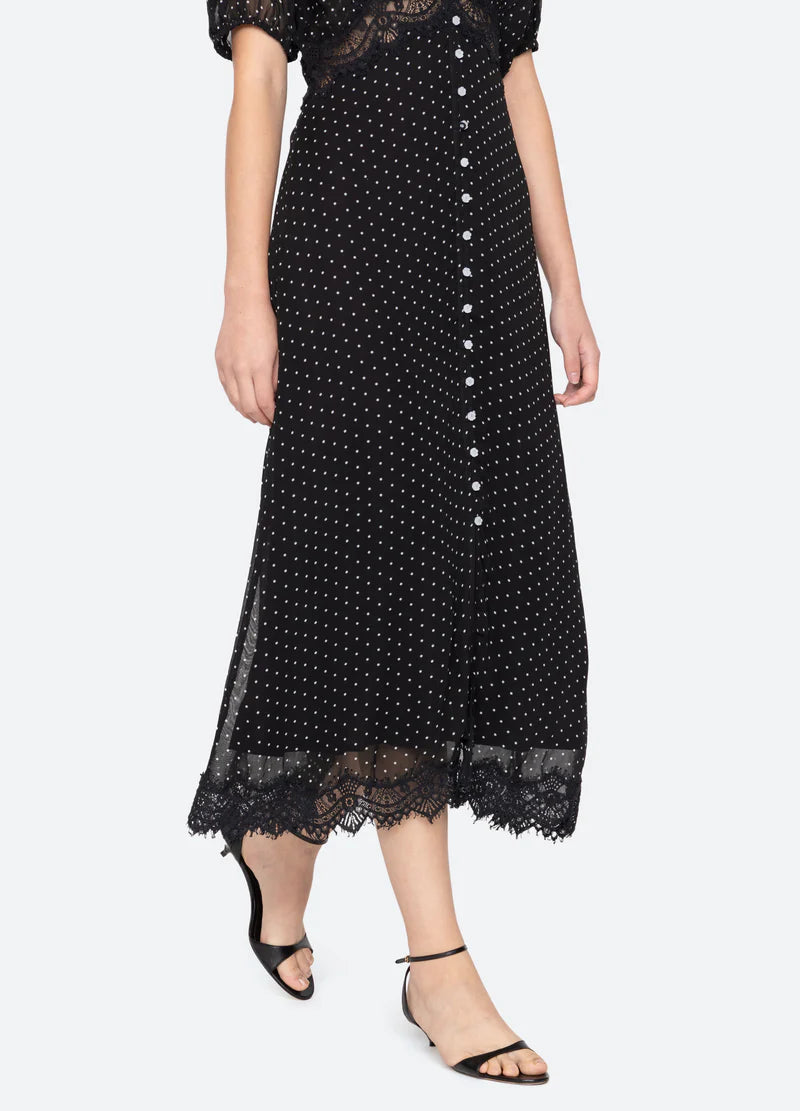 SEA NY Melody Polka Dot Dress